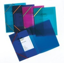Snopake Filelastic Electra A4 Astd Pk5