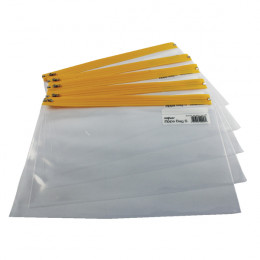 Snopake Zippa Bag A4plus Yellow 12806