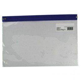 Snopake Zippa Bag A4plusPlus Blue 12816