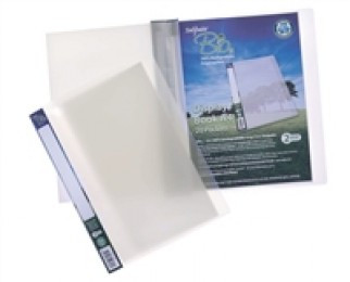 Snopake Bio DispBk A4 20-Pocket Clear 15434