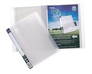 Snopake Bio DispBk A4 40-Pocket Clear 15437