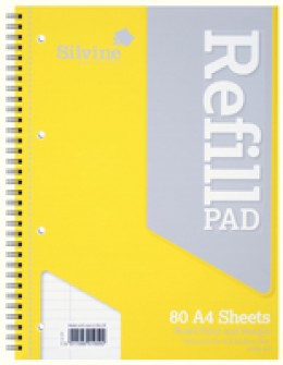 Silvine Refill Pad A4 4Hole FM Perf