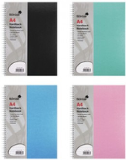 Silvine A4 Hardback Wiro Nbook THBA4