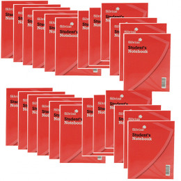 Silvine Exercise Book 8x6.4 40Lf 144