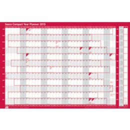 Sasco Compact Year Planner 2013 2400596