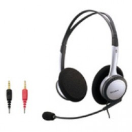 Sony Basic Stereo Sound Headset Silver