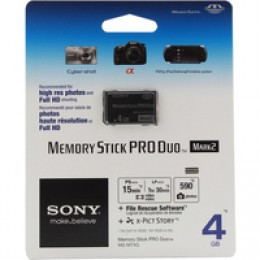 Sony Memory Stick Pro Duo 4Gb MSMT4G