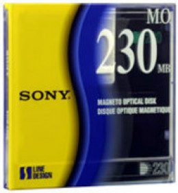 Sony 3.5 230Mb 512bps RW Optical Disk