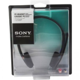 Sony Lightweight Stereosound Headset Black