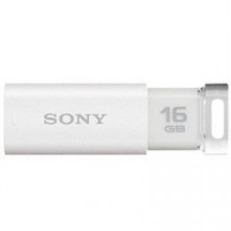 Sony USB Mcro Vault Clk 16B White USM16GPW