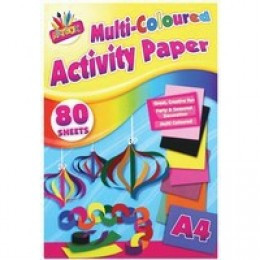 Tallon Multi Coloured Pad 80 Sheets 5041