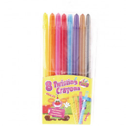Tallon Pk 8 Twist Action Crayons 5403