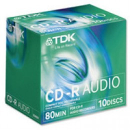 TDK CD-R 80min 700Mb Jewel Case Pk10