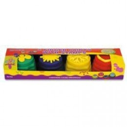 Wilton Bradley 4 Finger Paints/Stamp