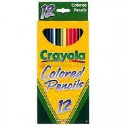 Crayola 12 Full Length Col Pencils