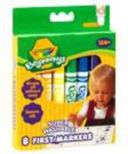 Crayola Mini Kids 8 First Markers