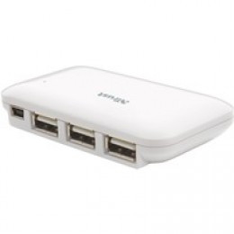 Trust 4-Port Slimline USB 2.0 Hub White