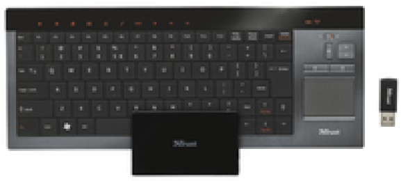 Trust Thinity Wireless Keybrd Black 17338