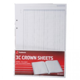 Crown 3C F3 Double Cash Ledger 75843