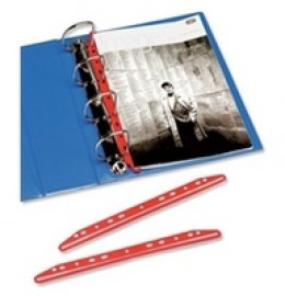 Stewart Magazine Filing System Red Pk100