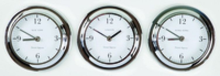 Stewart Set Of Three Clocks 630