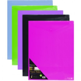Stewart A4 Popper Wallet Portrt Ast Pk5