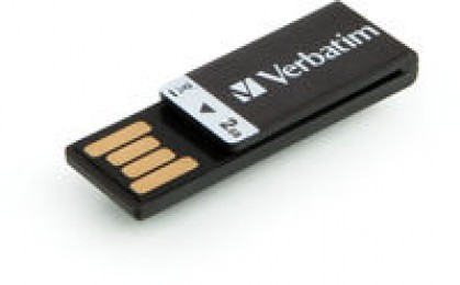 Verbatim Clip-It USB 2.0 2Gb Black 43903