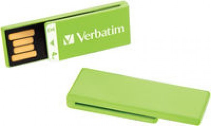 Verbatim Clip-It USB 2.0 2Gb Green 43905
