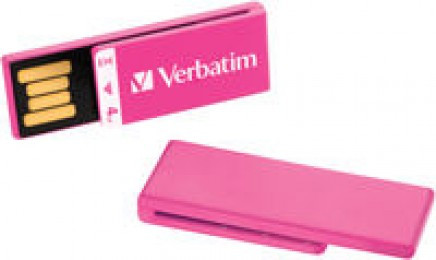 Verbatim Clip-It USB 2.0 2Gb Pink 43906