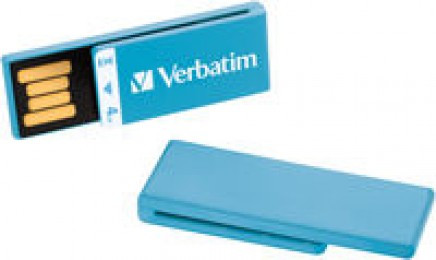 Verbatim Clip-It USB 2.0 2Gb Blue 43907