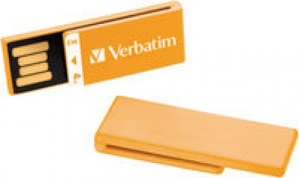 Verbatim ClipIt USB2 2Gb Orange 43908