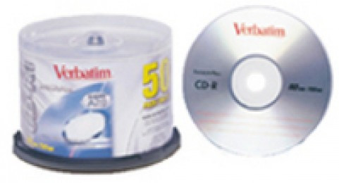 Verbatim CD-R 80mins 48X/52X Pk50
