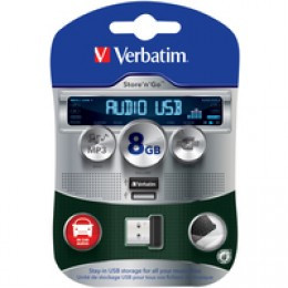 Verbatim Store N Go Audio Usb 8Gb 43946