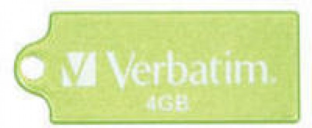 Verbatim Micro USB Stick 4Gb Green 47418