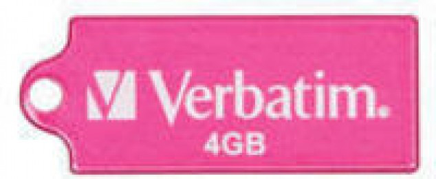Verbatim Micro USB Stick 4Gb Pink 47419