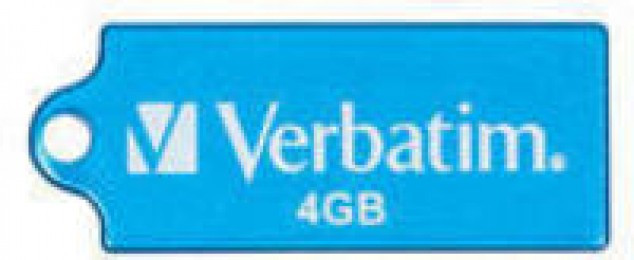 Verbatim Micro USB Stick 4Gb Blue 47420