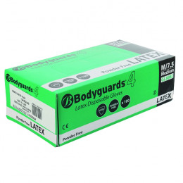 WAC Latex Gloves Disposable Medium P100
