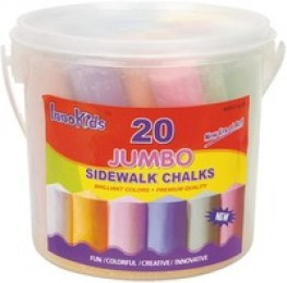 WB Jumbo Chalk Bucket Set20 INN22406