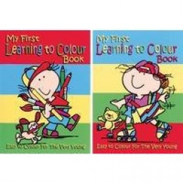 WF Graham My First Colouring Book A4 840