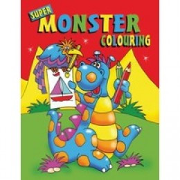 Wf Graham Super Monster Colour Book A4