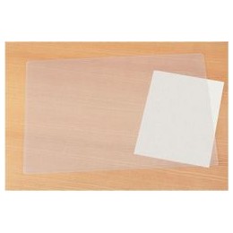 Durable Duraglas Desk Mat Transparent Anti-glare W650xD500mm Ref 7113/19