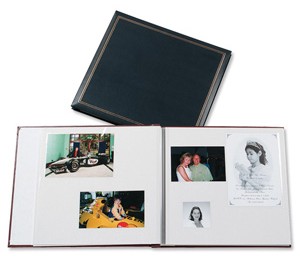 Photo Album Company Photo Album Self-adhesive 20 Sides of 330x330mm Blue Ref SAR120