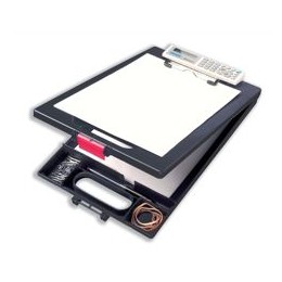 Stewart Superior Clipcase Clipboard with Calculator A4 Black Ref CC200-BK