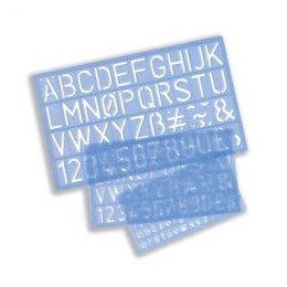 Helix Stencil Pack of Letters Numbers and �/p Symbols 10mm 20mm 30mm Ref H90100