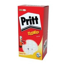Pritt Sticky Tac Mastic Adhesive Non-staining White Ref 1563151 [Pack 12]