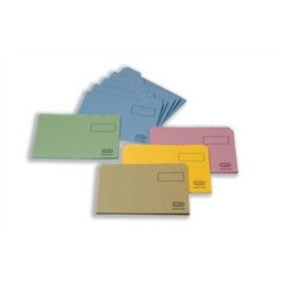 Elba Tabbed Folder Recycled Lightweight 180gsm Foolscap Green Ref 100090120 [Pack 100]