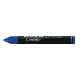 Staedtler 236 Lumocolor Omnigraph Marking Crayons Indelible Smudgeproof Blue Ref 2363 [Pack 12]