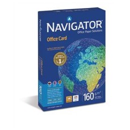 Navigator Office Premium Card High Quality 160gsm A4 Bright White Ref NOC1600001 [250 Sheets]