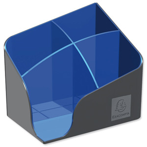 Multiform Polymorf Pen Holder Plastic Robust Stable Blue Ref 795210D