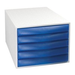 Multiform Polymorf Drawer Set Plastic Robust Stable A4plus Blue Ref 200210D